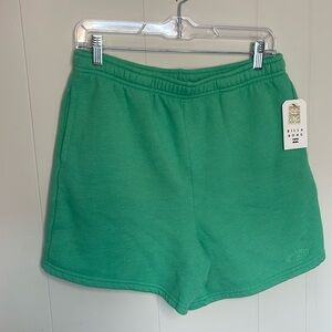 NWT Billabong Green SweatShorts Size Large